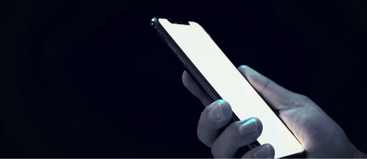 携帯画面の画像